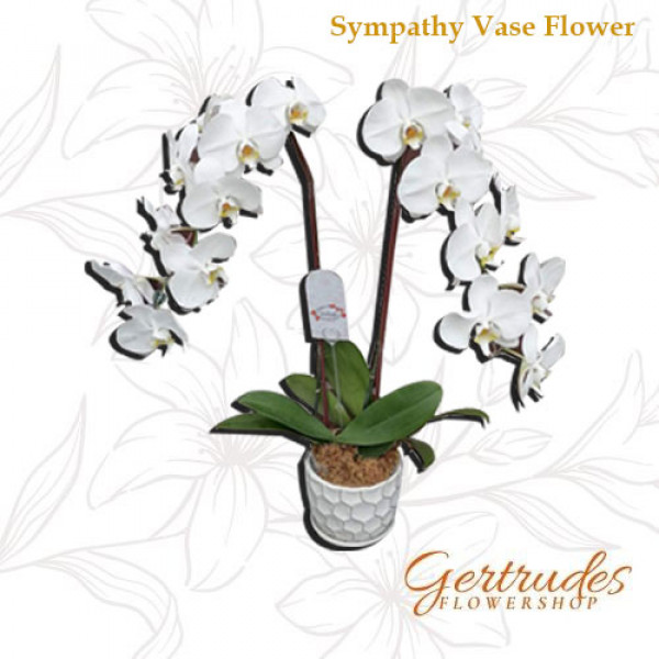 Sympathy Vase Flower